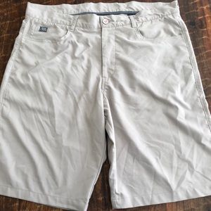 Matte Grey Golf Player Shorts // 36 // OBO